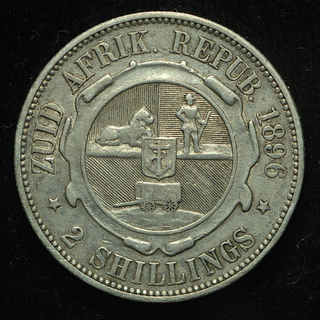 ЮАР 2 шиллинга 1896 серебро