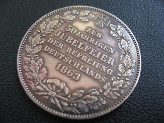 Бремен 1 талер Серебро 1863г.