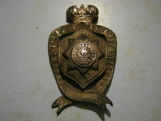 Знак Сводно-гвардейский батальон обр.1883 г.