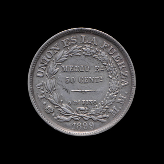 50 Сентаво 1899, Боливия
