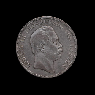 5 Марок 1875 Людвиг ІІІ, Гессен
