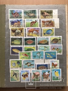 Альбом марок животные 809 шт