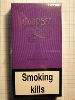 corset purple cigarettes Сигареты CORSET MAUVE A PORTER