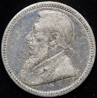 ЮАР 6 пенсов 1895 серебро