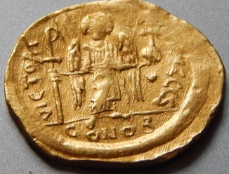 Солід Юстиніан I  527-565 рр. Константинополь