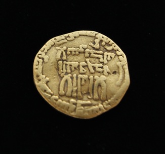 Динар Аль-Мансур 773 год Аббасиды (Арабский халифат) золото 3.73 г