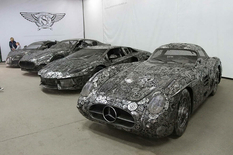Как настоящие: скульптуры автомобилей из металлолома