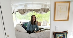 Anything is possible: an old bus turned into a dream home