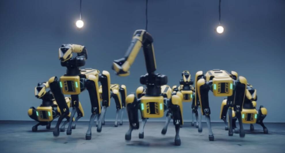 Boston Dynamics robots dance to BTS track