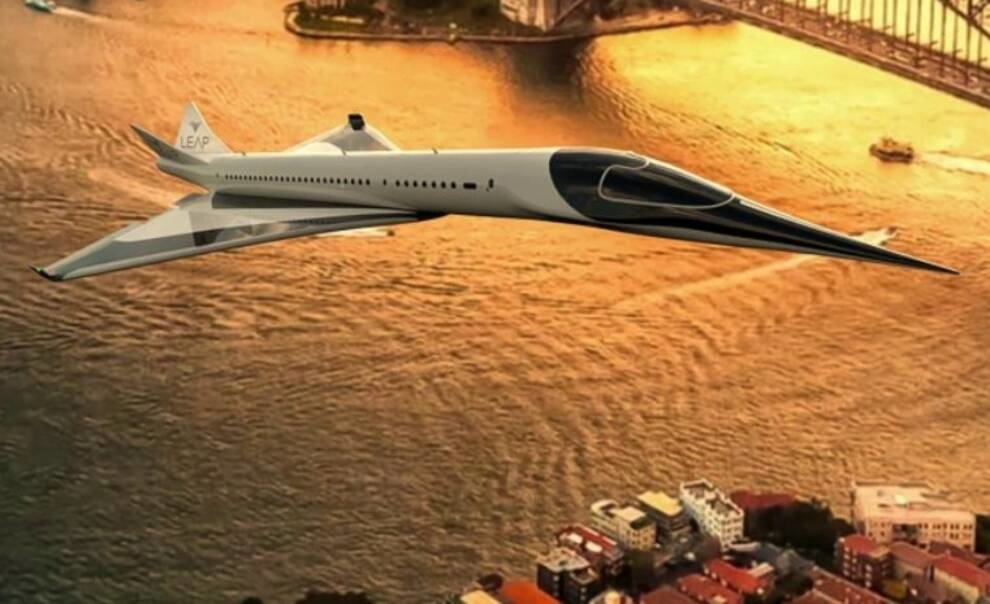 Leap Aerospace планирует построить сверхзвуковой лайнер с вертикальным взлетом