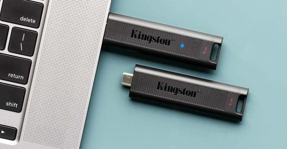 Kingston presented a flash drive with a record read speed