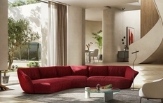 The new sofa from Natuzzi Italia reflects the philosophy of life
