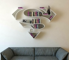 Superhero shelves: Turkish designer experiments with wood