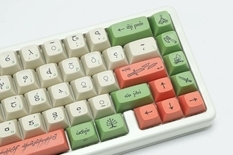 Elven Keyboard: Popular Designer Designs Dwarven Key Overlays