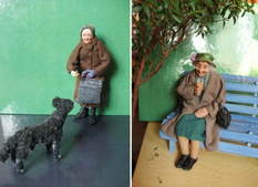 Мир пожилых людей: трогательные куклы из шелка от Ирины Верхградской