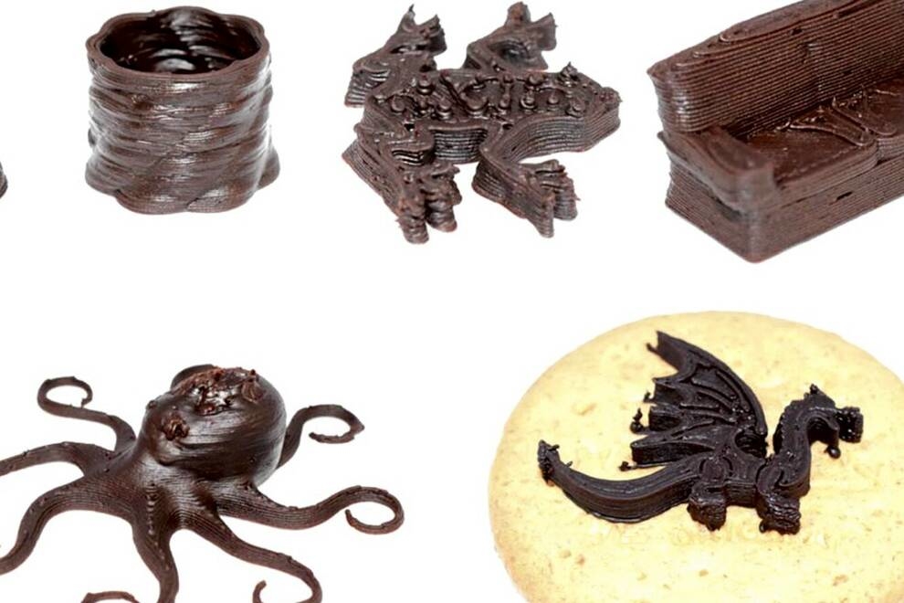 Кулинария без духовки: ученые научились печатать на 3-d принтерах шоколадные десерты
