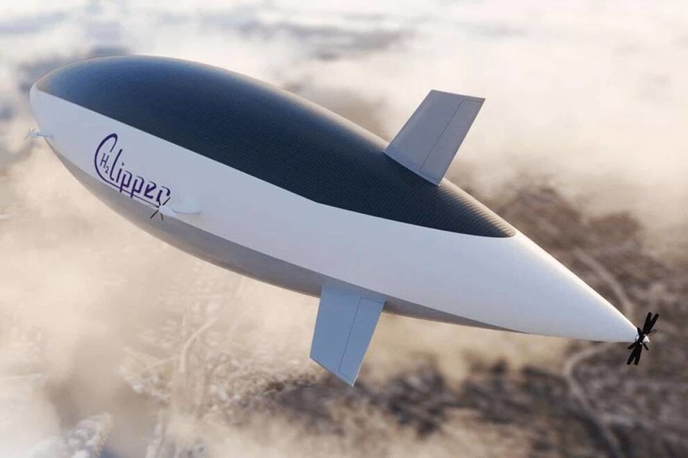 H2 Clipper unveils green airship concept
