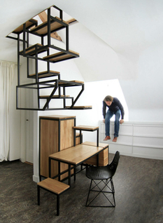 When every meter plays a role: the economical staircase project