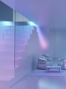 Holographic furniture collection developed in Barcelona