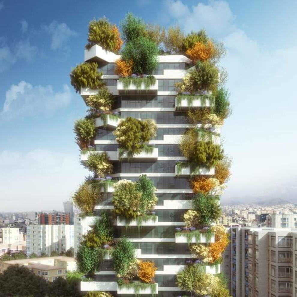 Сад-небоскреб, который умеет дышать: проект Стефано Боэри