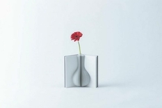 Vase for a book lover - designer fantasy on the theme of secondhand books