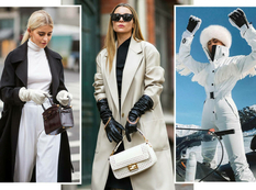 Перчатки в зимнем гардеробе: стильные решения 2022