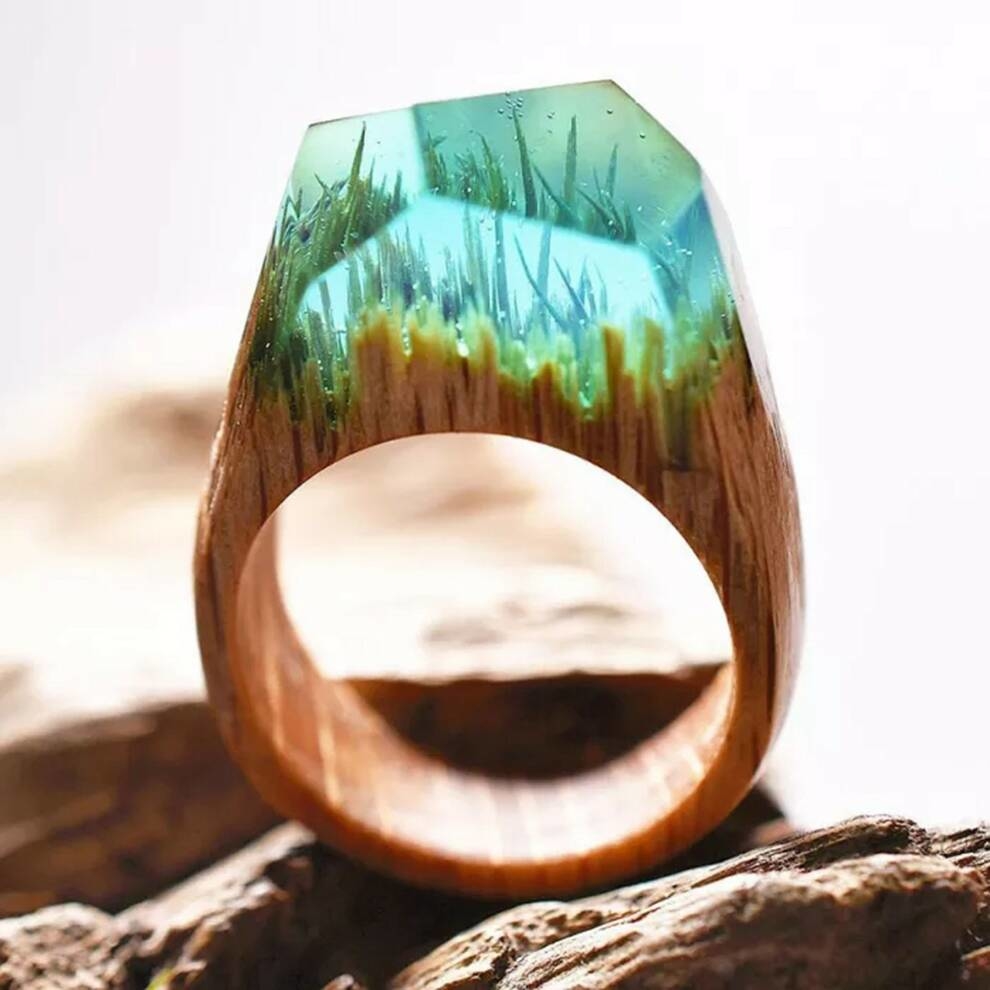 Miniature worlds: Canadian designers create resin and wood jewelry