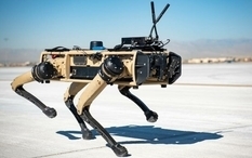Robotic dogs entered service with the US Army