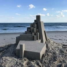 Складна геометрія та тимчасовість - замки з піску Кальвіна Зайберта