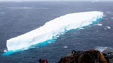 The largest iceberg melted in 3.5 years