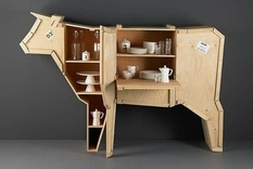 Тварини в їдальні: анімалістичні меблі від Marcantonio Raimondi